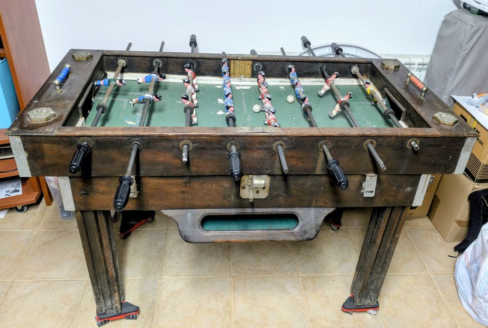 Mesa de matraquilhos