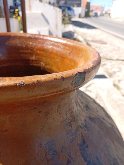 Talha em barro vidrado