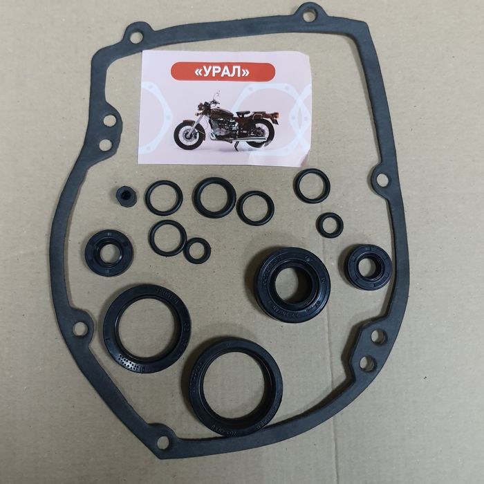 Ремкомплект Коробки УРАЛ 650 ИМЗ сальники и прокладка (полный комплект