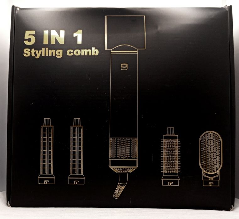 Suszarka do włosów z lokówką i prostownicą 5w1