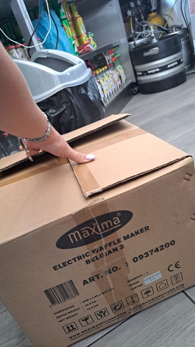 Maquina wafles maxima