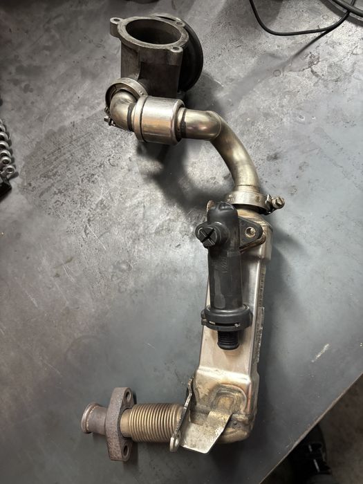 ЕГР, теплообмінник, термостат бмв е60