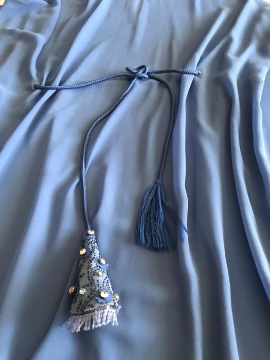 Purificacion Garcia - Vestido Fluído Azul