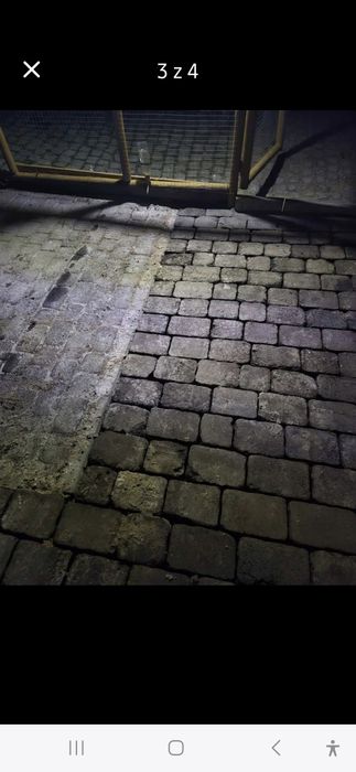 Kostka polbruk używana 6cm