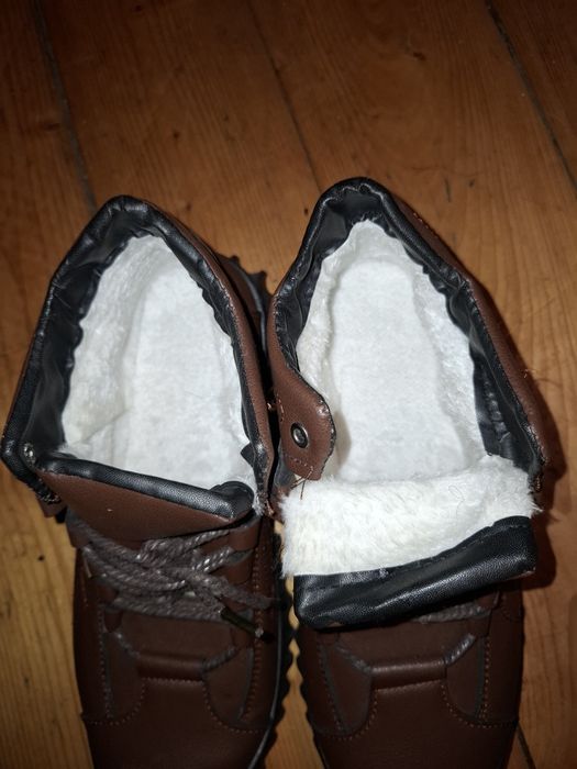 Buty trzewiki zimowe ocieplane 41