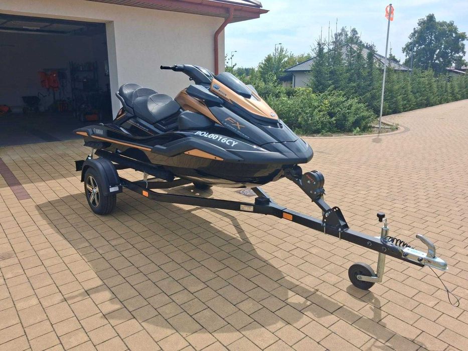 Yamaha FX Limited SVHO 2024 • Jak NOWA 4 mth • Salon PL • Przyczepa WIDPOL LED Alufelgi
