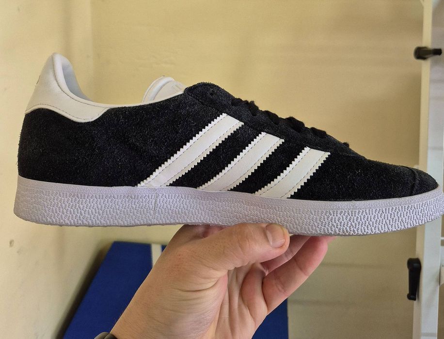 Кросівки чоловічі Adidas Gazelle Core Black(Оригінал)Розміри:42-27см,42⅔-27,5см,44-28см і 46-29,5см