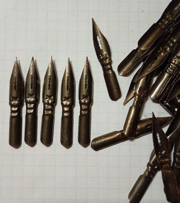 Перья для чернил - 60 шт.