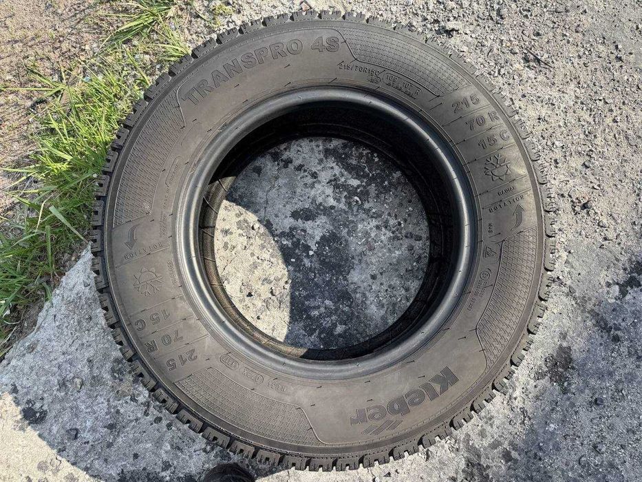 Шини літо  215/70/R15C Kleber Transpro 4S