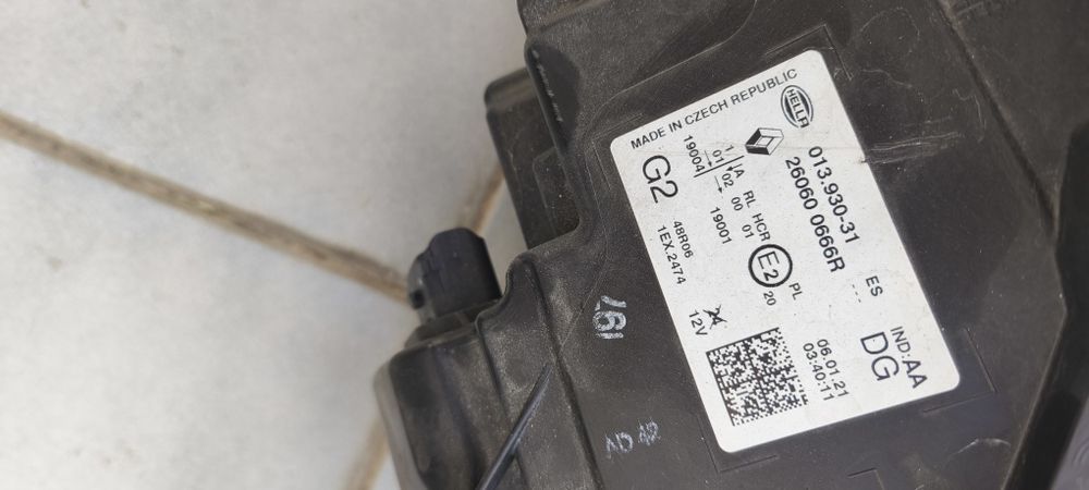 Optica para Renault Captur II