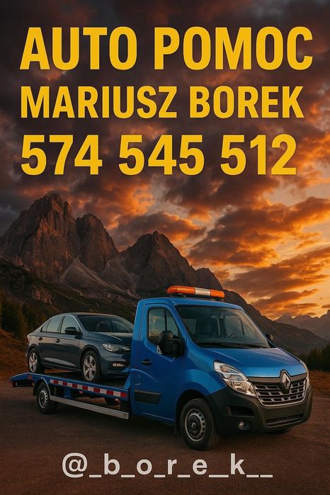 Pomoc Drogowa 24h/7 holowanie laweta Skarżysko Kamienna