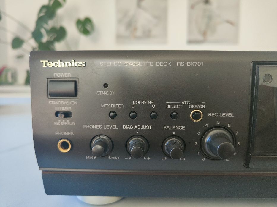 Technics RS-BX701 – 3 Head, Dolby HX Pro – stan bardzo dobry, 100% sprawny