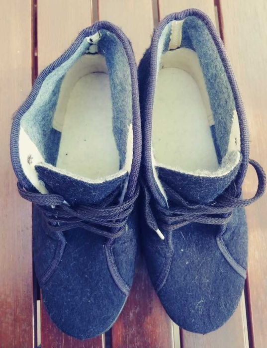 Damskie buty kapcie ocieplane