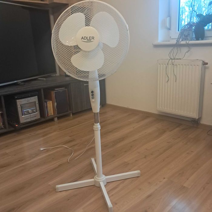 Wentylator stojący podłogowy ADLER AD 7305 40cm 3 biegi moc 45W max90W