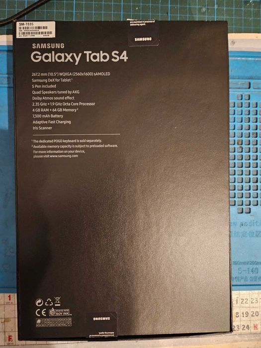 Samsung Tab S4 - LTE + WiFi64284405141761121