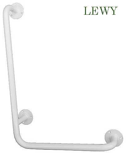 Uchwyt kątowy łazienkowy dla niepełnosprawnych fi25 60cm x 40cm