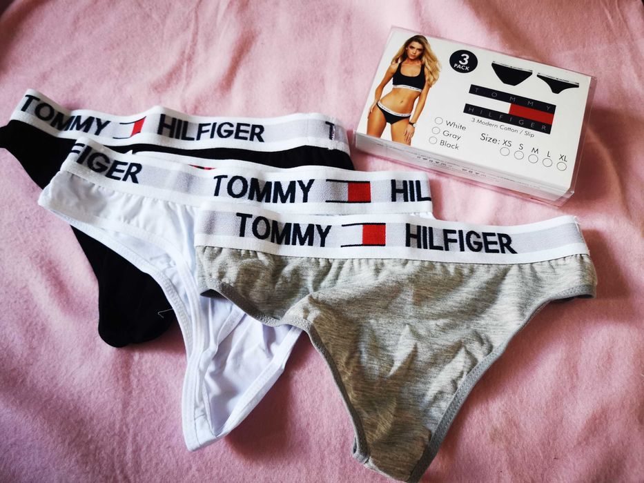 Top Stringi Bokserki Majtki 3pak Calvin Klein Tommy Hilfiger S-XL Premium