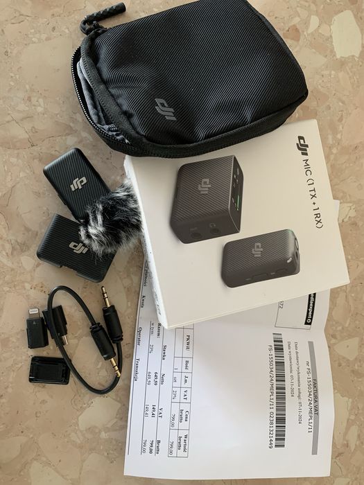 System mikrofonowy DJI Mic (1 TX + 1 RX)
