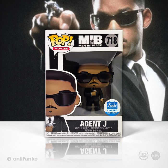 Funko POP! Agent J 718 Men in Black [Limited Edition]