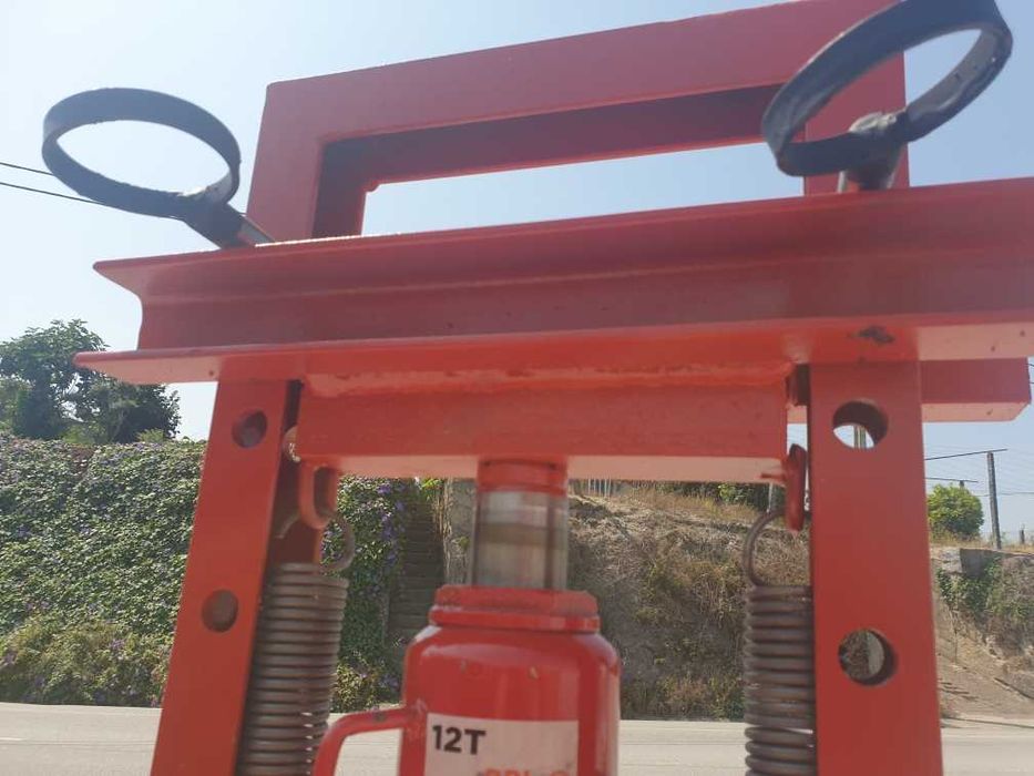 Prensa Hidraulica 10T Para Vinho