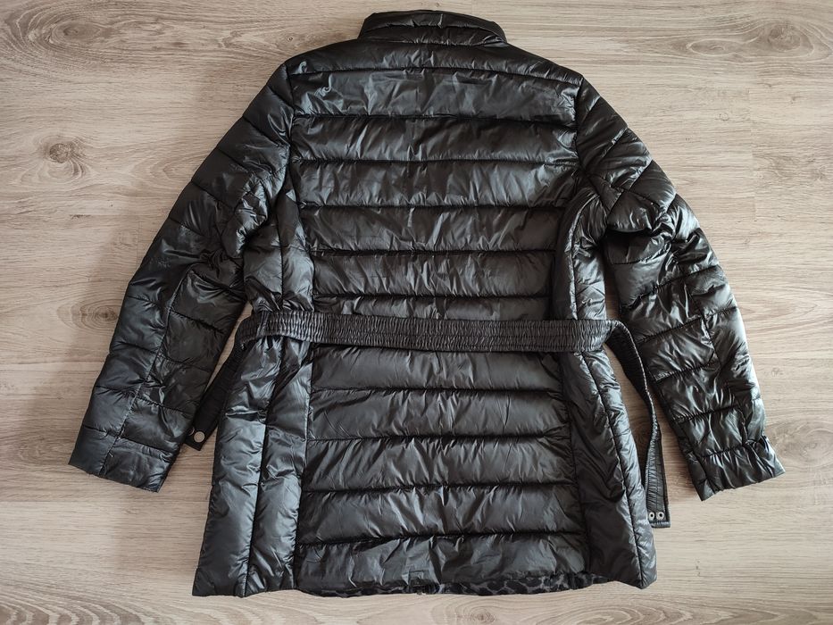 Esmara kurtka z paskiem przejściowa grafit rozmiar L 44/46