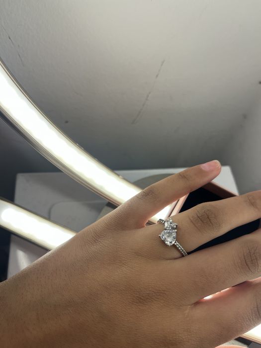 Anel pandora original com talao