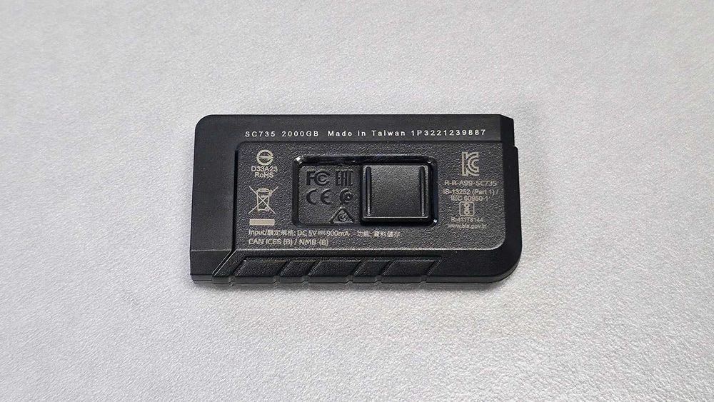 Dysk SSD ADATA 2TB SC735 usb-c