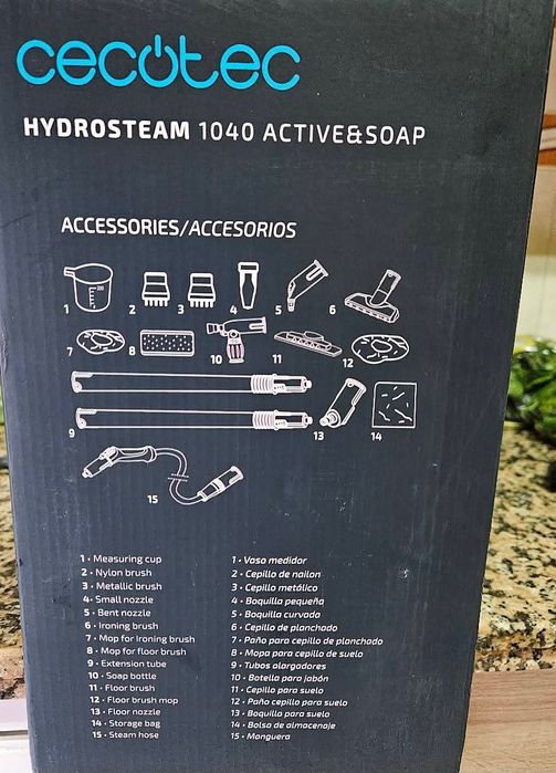 Hidrosteam 1040 active & soap vaporetta