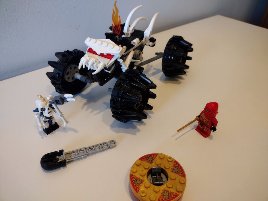 LEGO 2518 Ninjago - Nuckal's ATV Gdańsk Chełm z dzielnicą Gdańsk