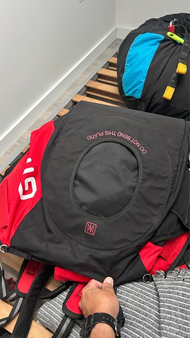 Cadeira (arnes) de parapente