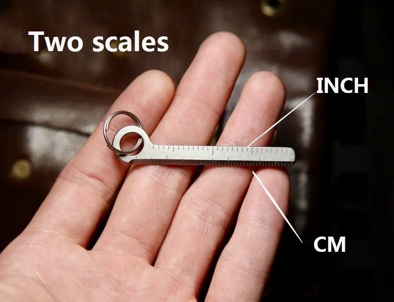 EDC ‼️ Міні-лінійка/закладка для книг чи блокноту з титану