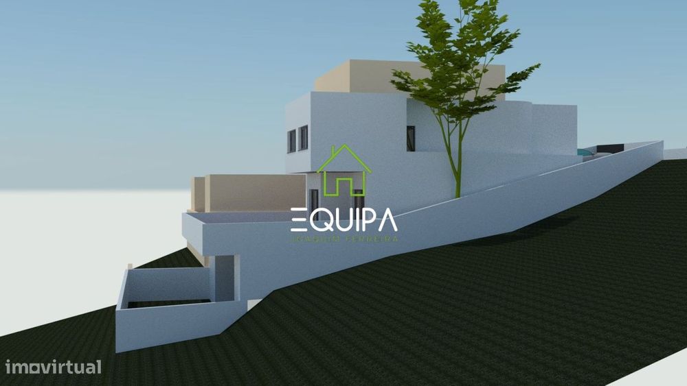 Lote de terreno com projeto aprovado em Moreira de Cónegos
