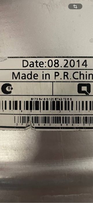 Диски  R18, Розмір: 18x9 . R18’’. BMW