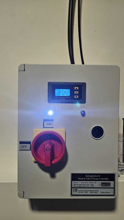Hybrydowy regulator ładowania ISTABREEZEA 48V DC, 2000W