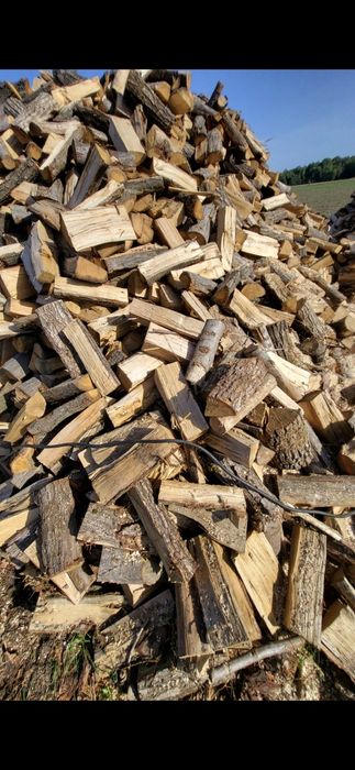 ATRAKCYJNE CENY! SUCHE Drewno kominkowe opałowe brzoza dąb grab buk