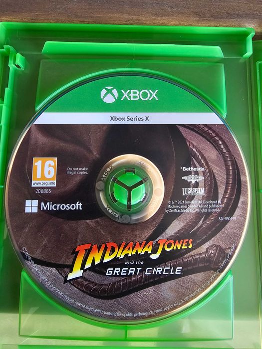 Indiana jones great circle Xbox séries X como novo