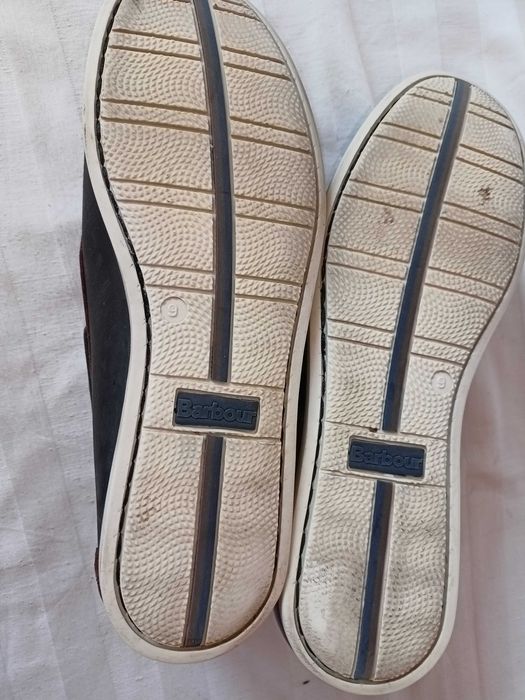 Barbour roz. 43 /UK 9/ - dl. wkł. 27,7 cm- skóra