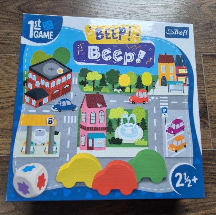 Trefl Beep beeb gra planszowa 2-3latka idealna