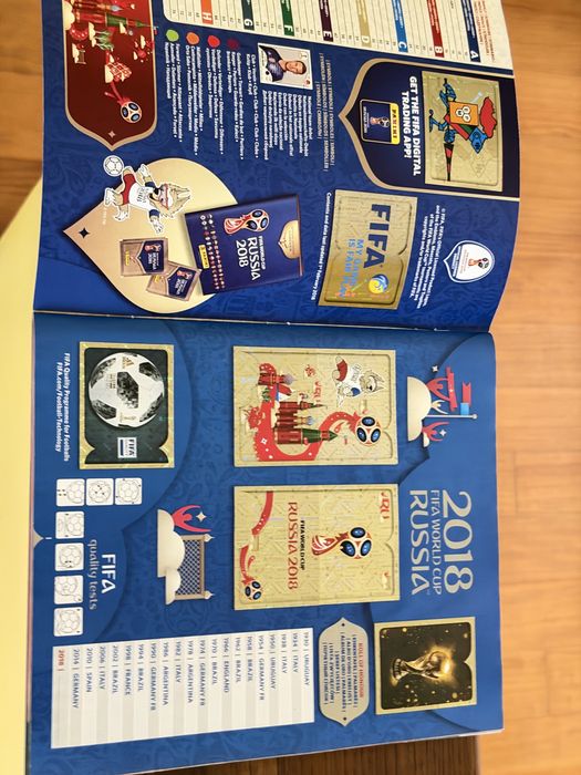 Caderneta Completa Panini Mundial 2018