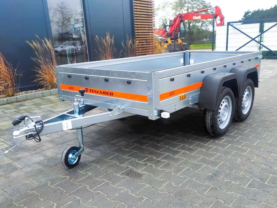 Nowa przyczepka 264 x 126 cm - TEMARED ECO 2612/2 - Dostawa pod dom
