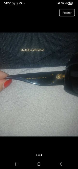 Óculos sol Dolce e Gabanna