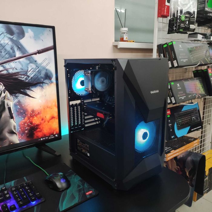 Игровой Компютер ПК Intel i7, RX 570 4GB, 16GB DDR3 new, SSD 512GB new