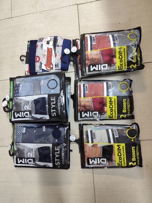 Boxers DIM pack 2 e 3, tamanhos  M/L