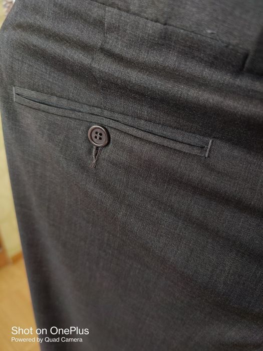Брюки Hannes&Mauritz trousers  Sweden w32 dark grey.