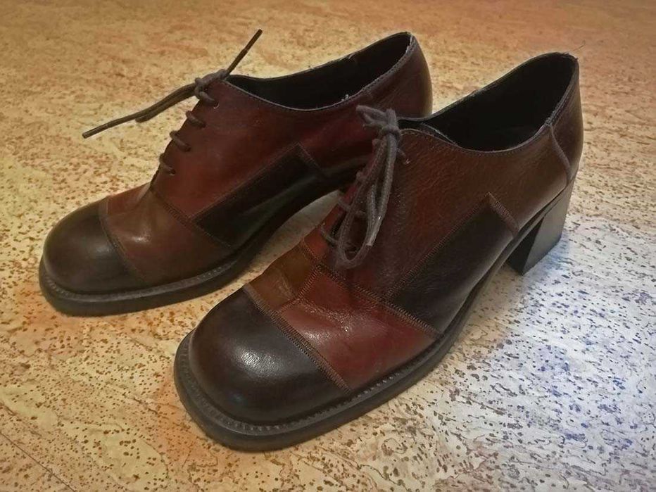 NOWE botki alto gradimento skórzane - rozm. 36