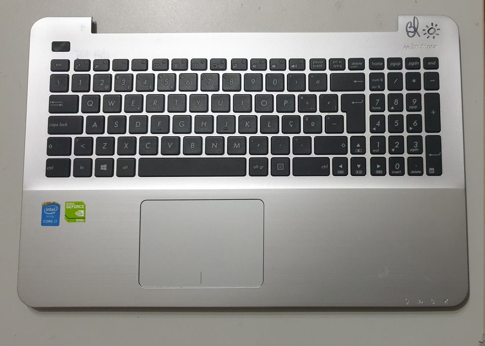 Asus X555 top cover com teclado