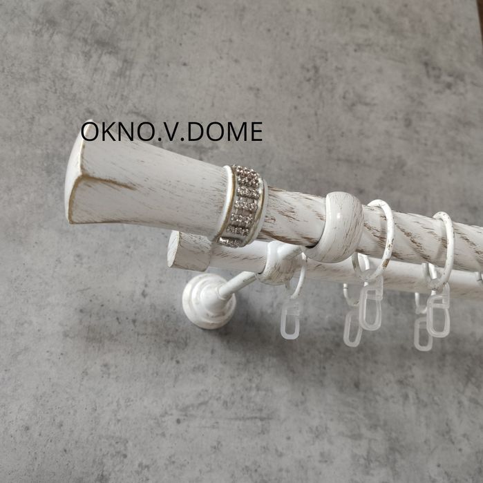 Карнизы в цвете БЕЛОЕ ЗОЛОТО