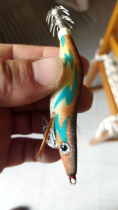 Toneira para pesca do choco e lula