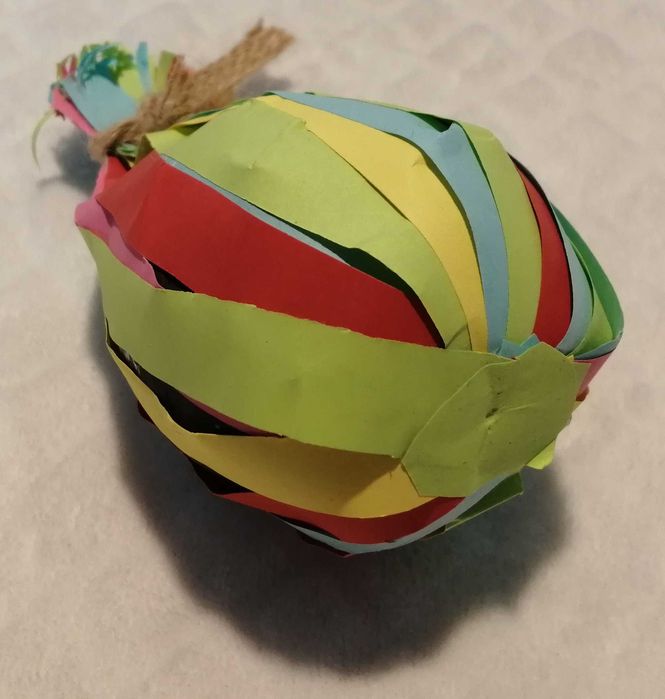 Praca plastyczna, Wielkanoc, jajko, 14,5cm (Handmade)