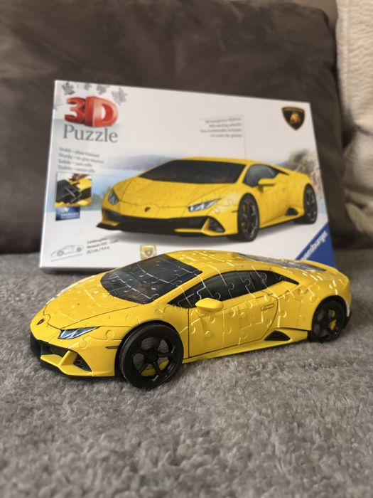 Puzzle plastikowe 3D auta